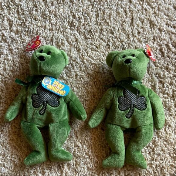 NWT Rare 2007  Ty Beanie Baby Luckier 2.0 Toy 8” Stuffed Animal - Picture 3 of 8
